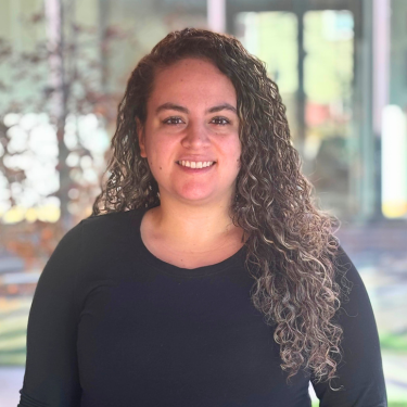Headshot Chyanne Delgado in a black shirt